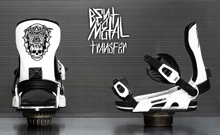 Bent Metal Transfer by Jamie Lynn Snowboard Bindings