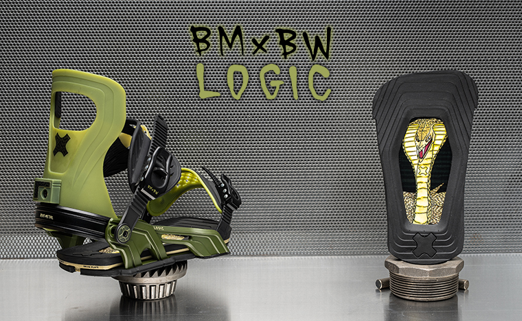 Bent Metal Logic by Sean Genovese Snowboard Bindings