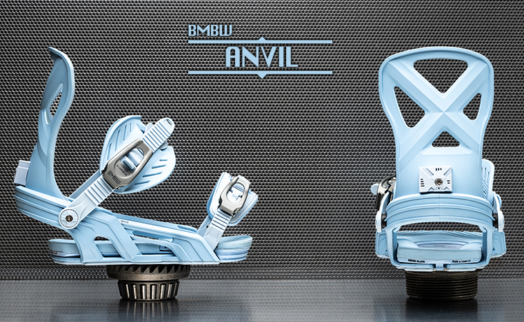 Bent Metal Anvil Snowboard Bindings