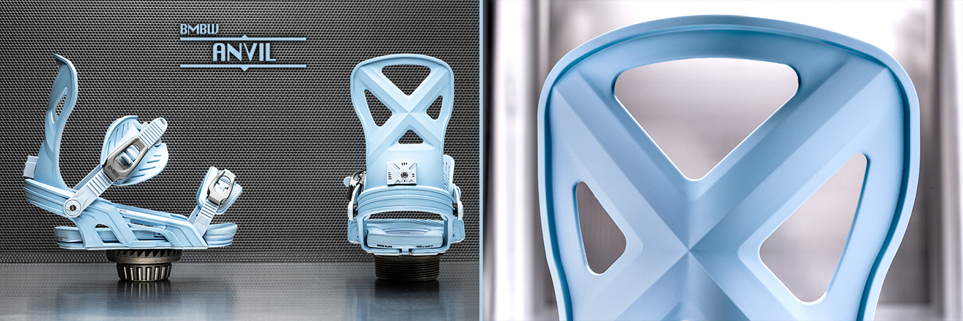 Bent Metal Anvil Snowboard Bindings